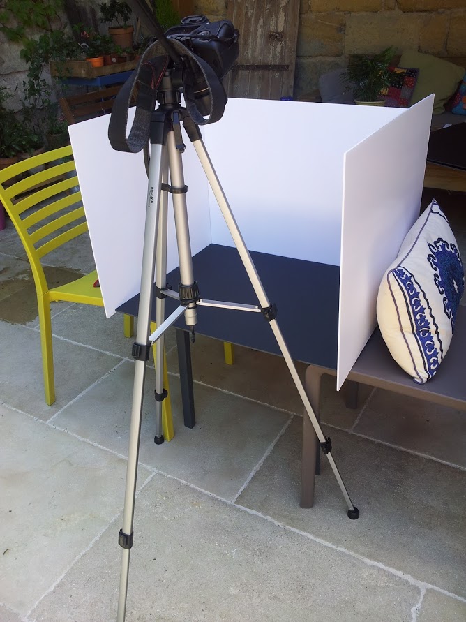 Notre "studio" de photographie culinaire Notre "studio" de photographie culinaire